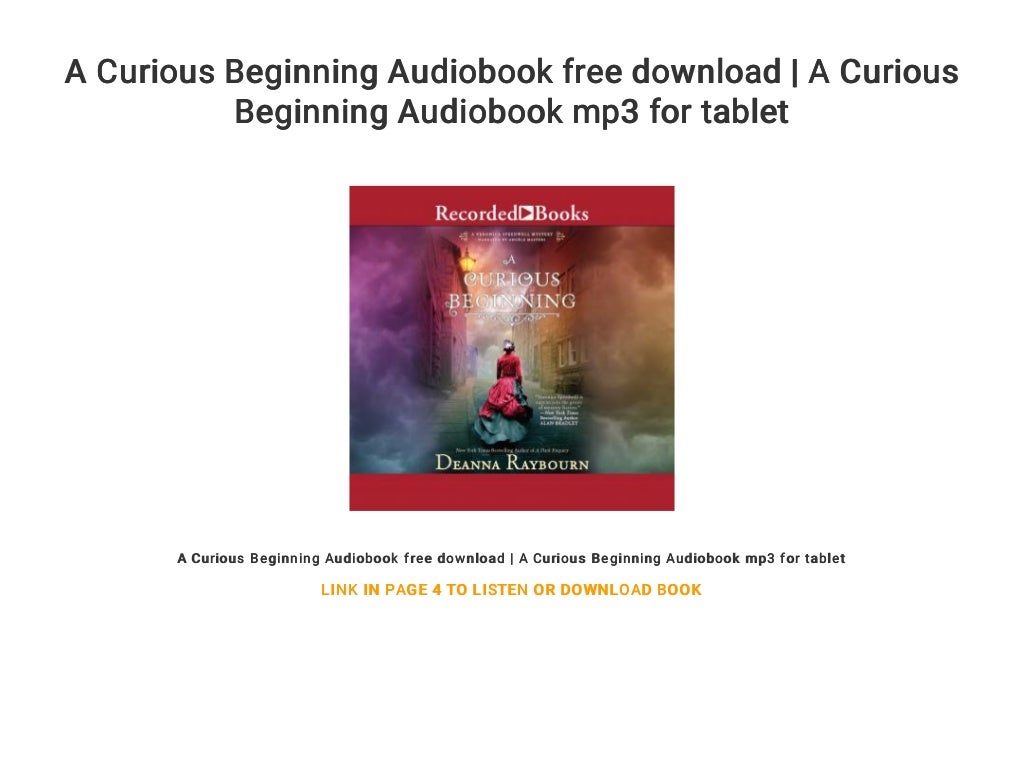 a curious beginning book