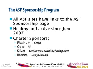 Acus08 ASF Sponsorship