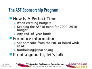 Acus08 ASF Sponsorship