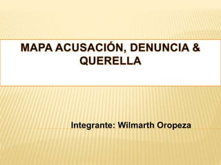 Integrante: Wilmarth Oropeza
 