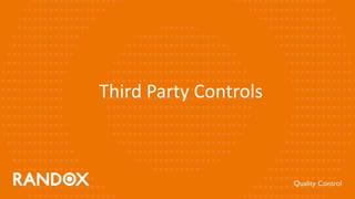 Randox Quality ControlThird Party Controls
 