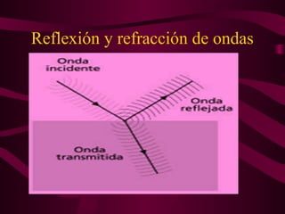 Reflexión y refracción de ondas
 
