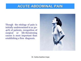 Acute Abdominal Pain