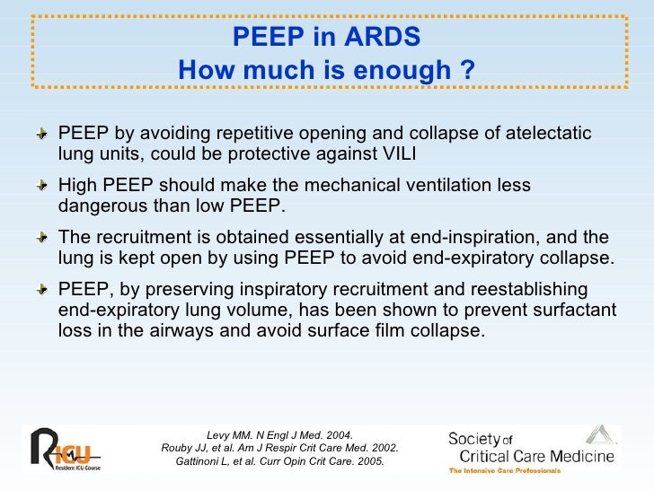 Acute Lung Injury & ARDS