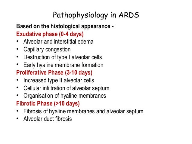 Acute respiratory distress syndrome