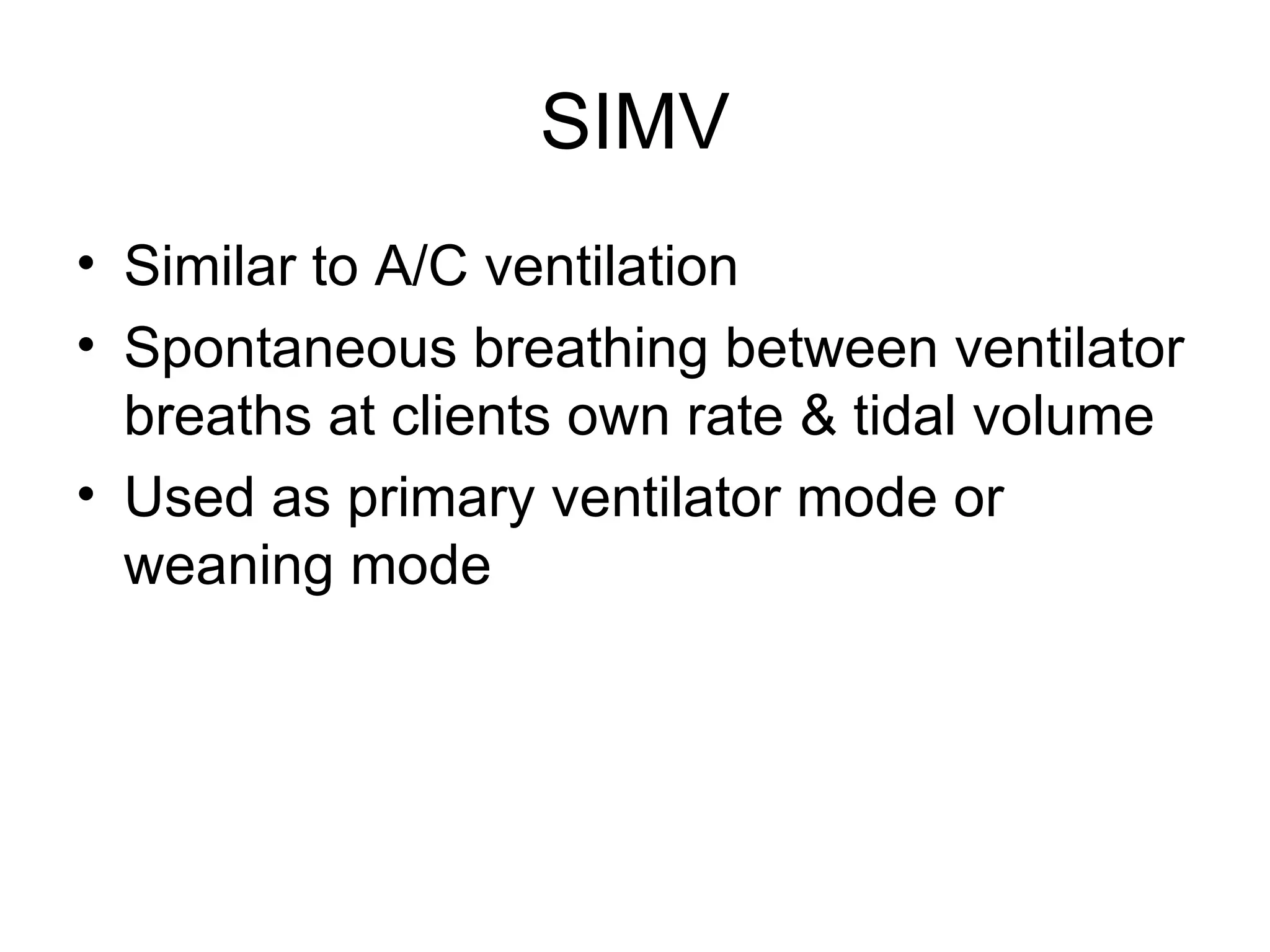 Acute Respiratory Failure Mechanical Ventilation | PPT