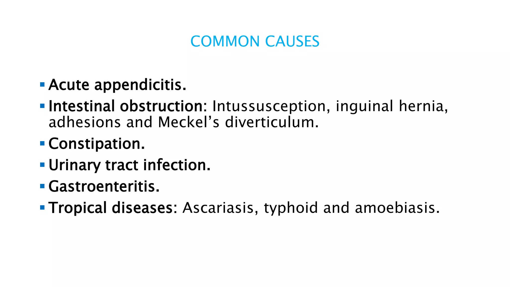 Acute abdomen in children | PPTX