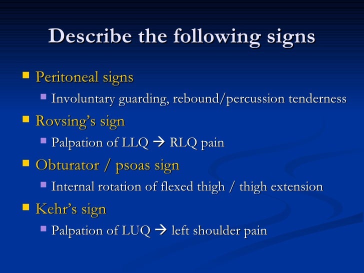 Acute Abdomen