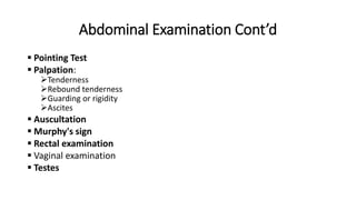 ACUTE ABDOMEN resident surgical presentation | PPTX