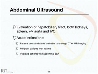 Imaging Acute Abdomen (Part 1)
