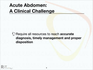 Imaging Acute Abdomen (Part 1)