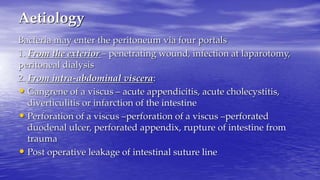 Acute Abdomen Intestinal Obstruction Peritonitis.pptx