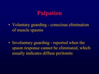 Acute abdomen the lect .ppt