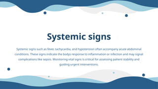 Acute Abdominal Symptoms.pptx............ | PPTX