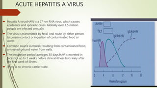Acute and Chronic Hepatitis(A,B,C,D,E ,) | PPTX