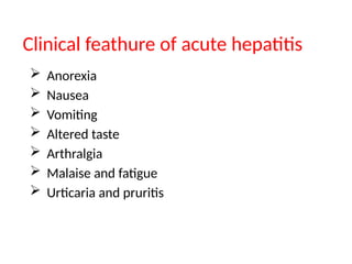 Acute and chronic hepatitis power point | PPTX