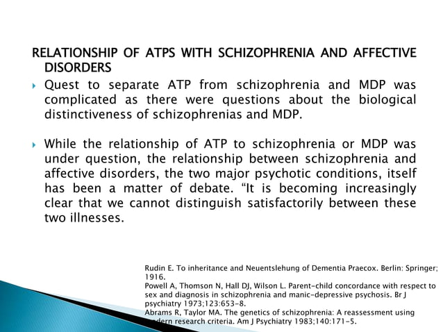 Acute and transient psychotic disorders | PPT