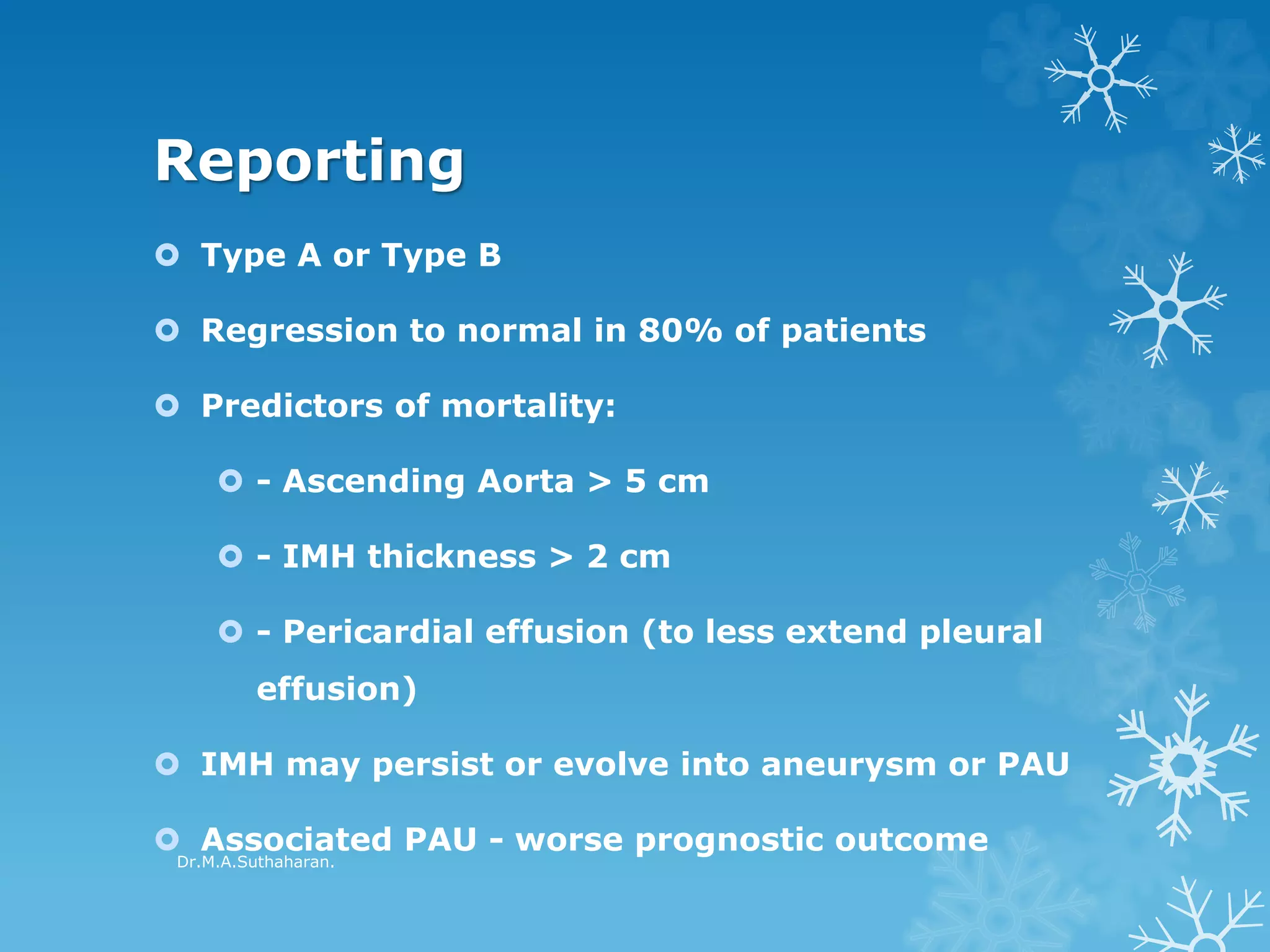 Acute Aortic Syndrome | PPTX