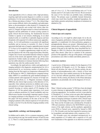 Ultrasound Diagnosis Of Appendicitis | PDF