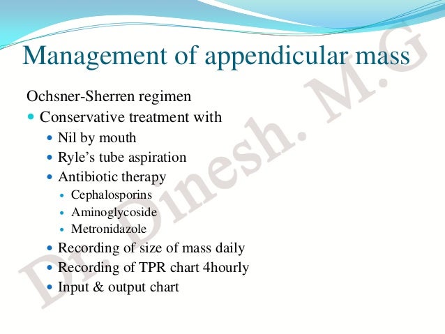 acute appendicitis ovarian mass size chart