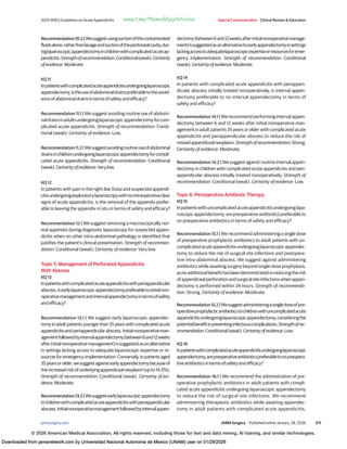 2025 WSES Jerusalem Guidelines on Acute Appendicitis Diagnosis and ...