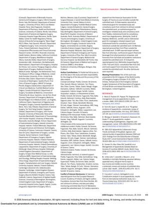 2025 WSES Jerusalem Guidelines on Acute Appendicitis Diagnosis and ...