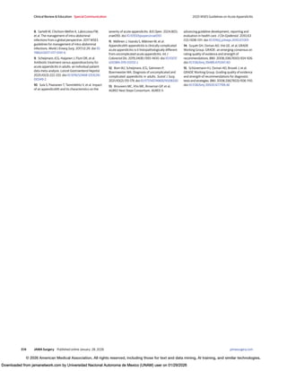 2025 WSES Jerusalem Guidelines on Acute Appendicitis Diagnosis and ...