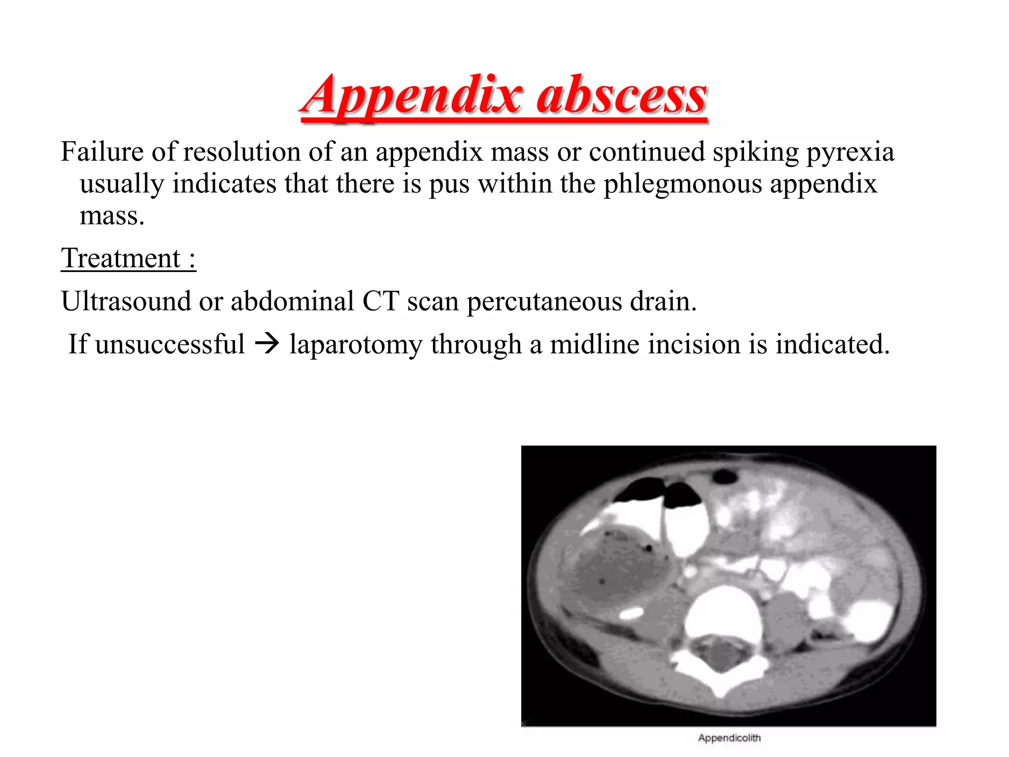 Appendix Mass Acute Appendicitis-١.pptx