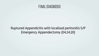 Acute appendicitis and Acute Abdominal Pain | PPTX
