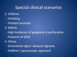 Comprehensive Overview of Acute Appendicitis: Anatomy, Pathology, and ...