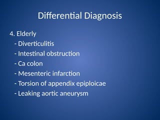 Comprehensive Overview of Acute Appendicitis: Anatomy, Pathology, and ...