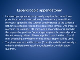 Comprehensive Overview of Acute Appendicitis: Anatomy, Pathology, and ...