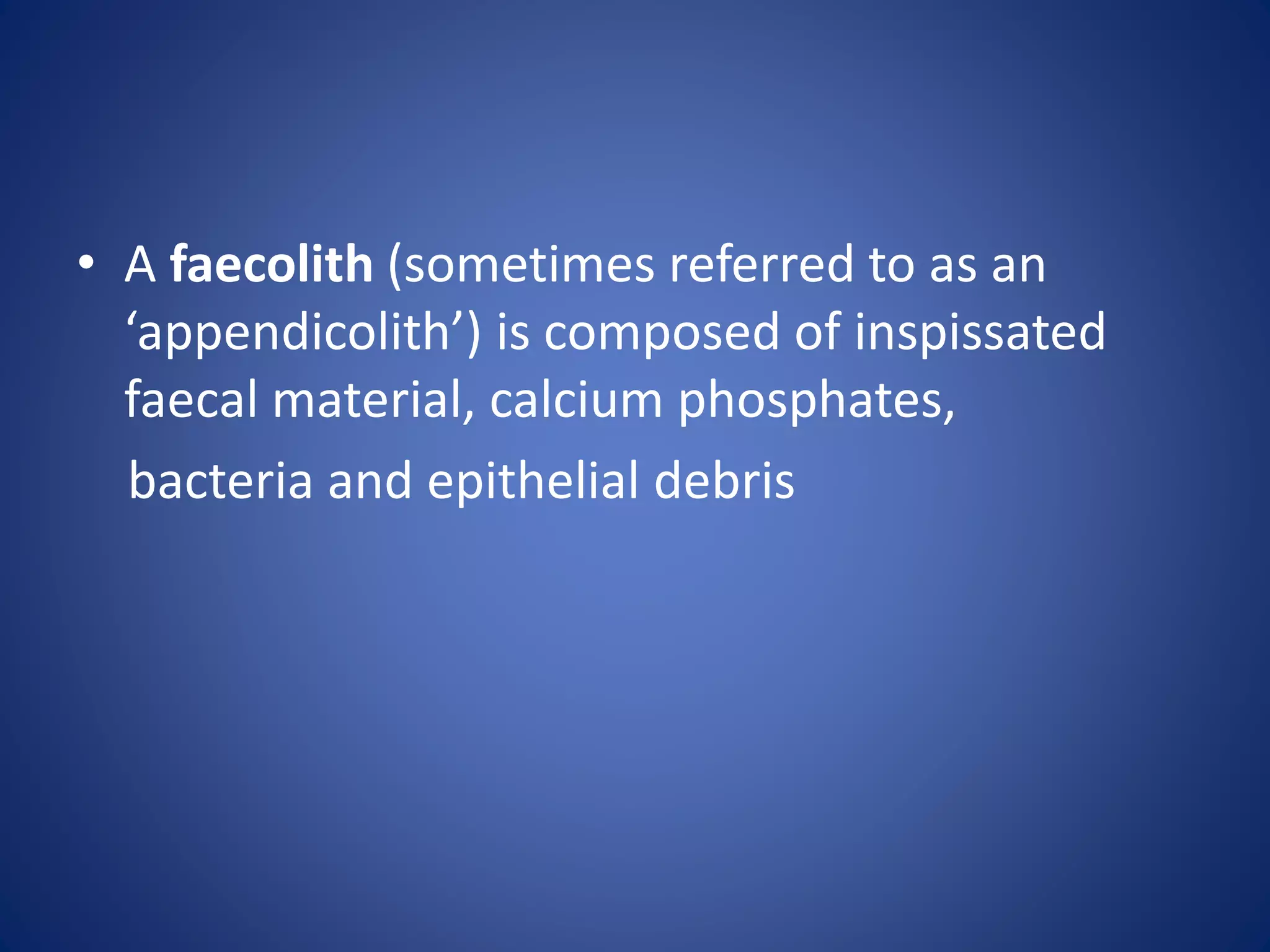 Acute appendicitis &lump | PPTX