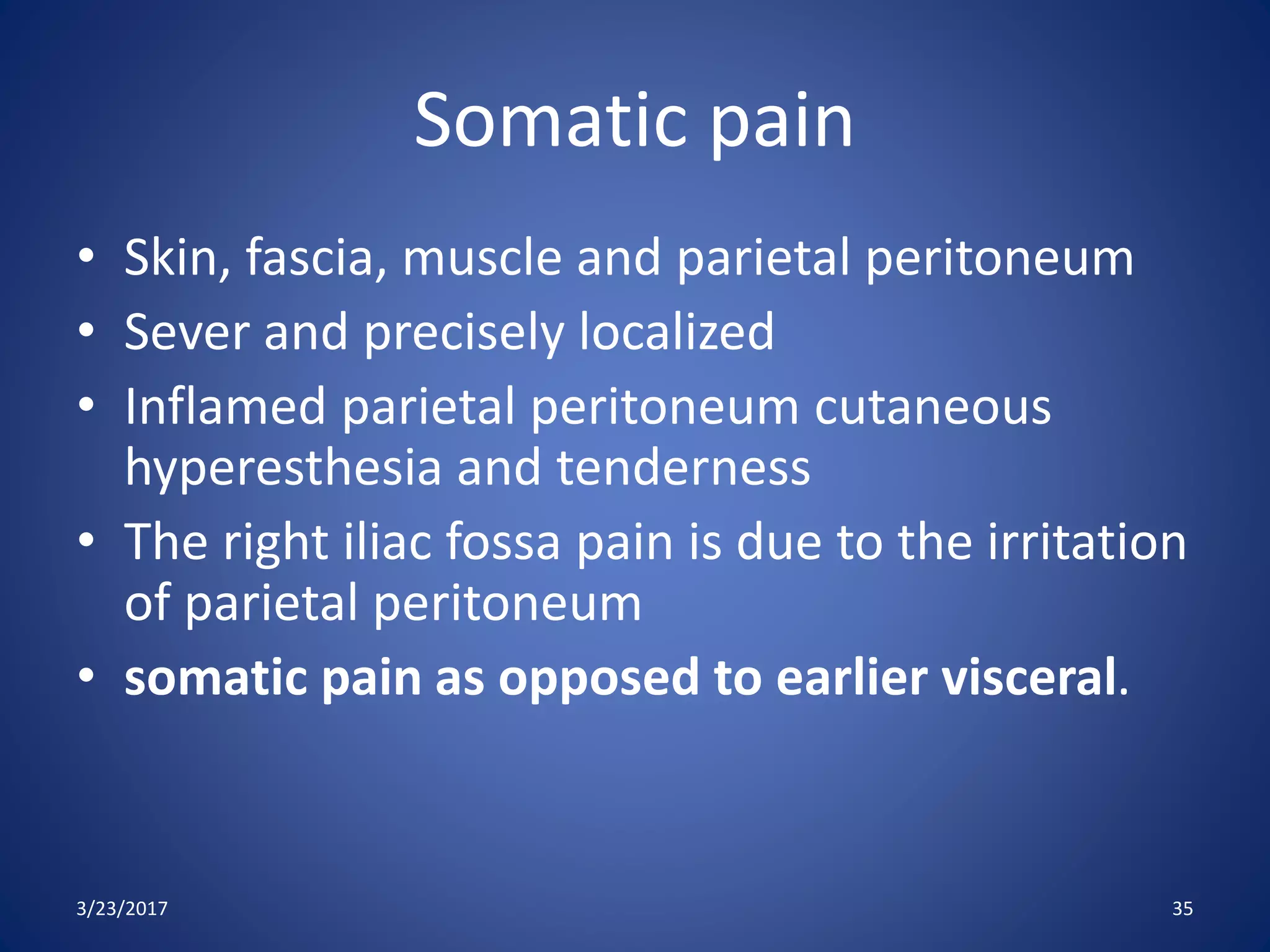 Acute appendicitis &lump | PPTX