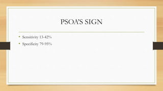 Psofa Appendix Acute appendicitis presentation | PPTX