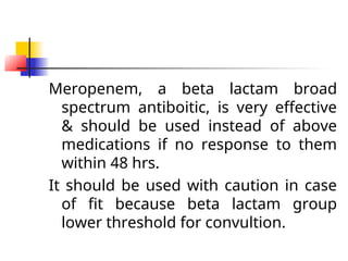 Acute Bacterial Meni gitis in Infants and Children .PPT