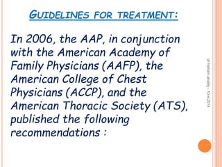 Acute bronchiolitis | PPTX