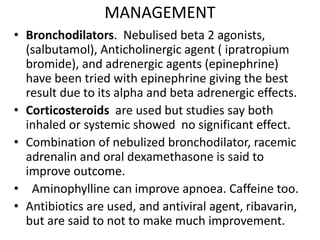 ACUTE BRONCHIOLITIS Paediatrics lectures.pptx