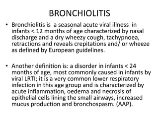 ACUTE BRONCHIOLITIS Paediatrics lectures.pptx