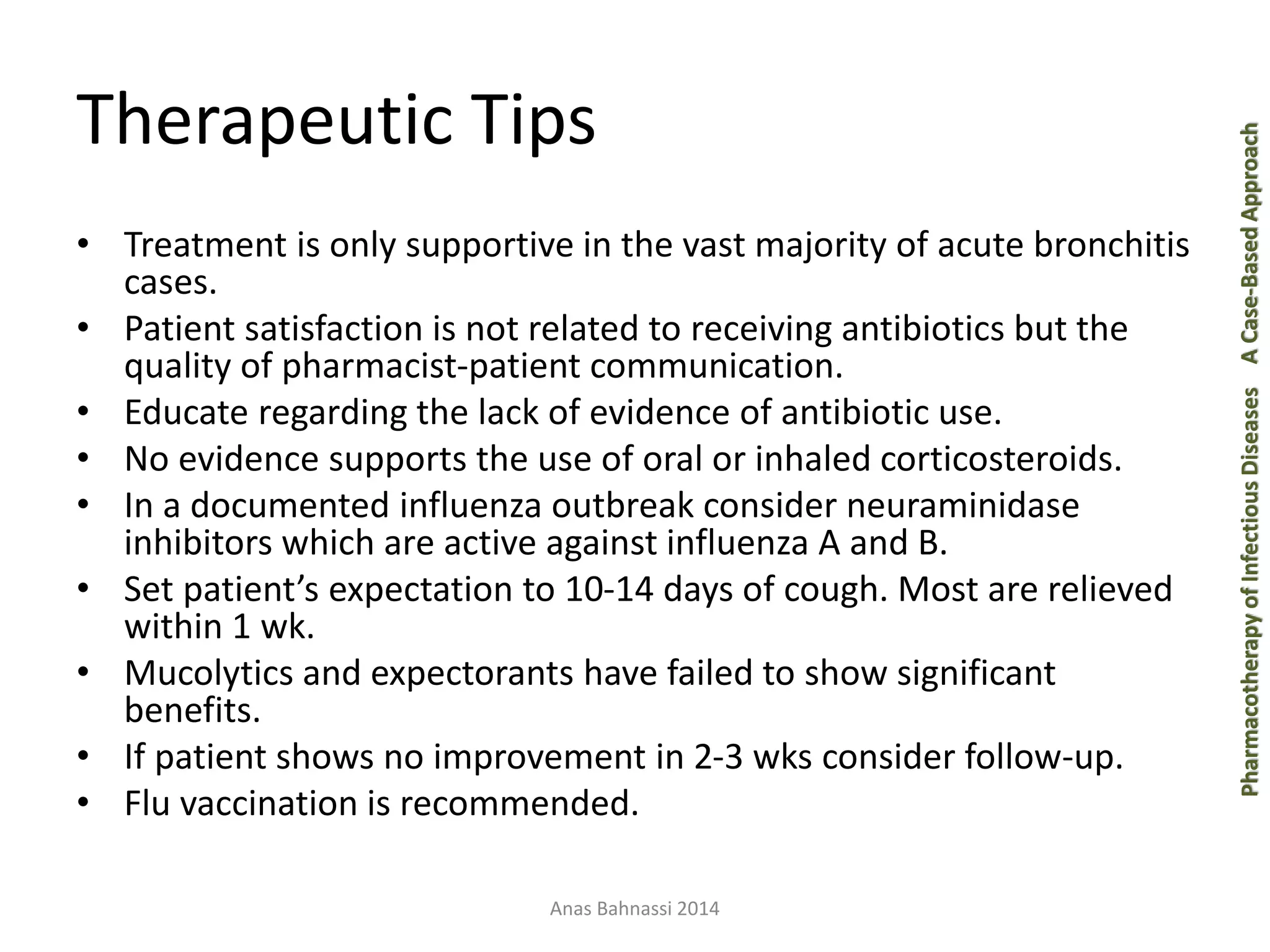 Acute bronchitis | PPTX
