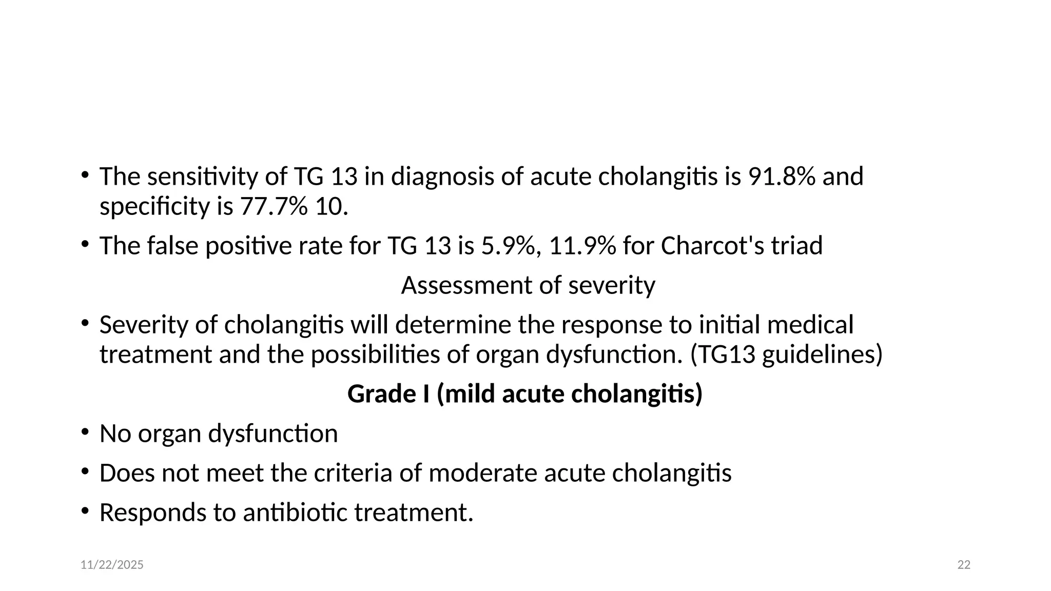 Acute cholangitis,definition, management | PPTX