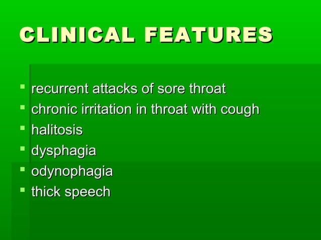 Acute & chronic tonsillitis and their management