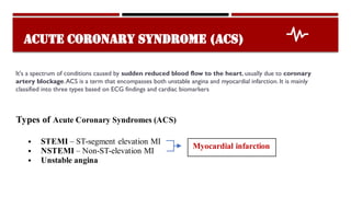 Acute Coronary Syndrome myocardial infarction .pptx