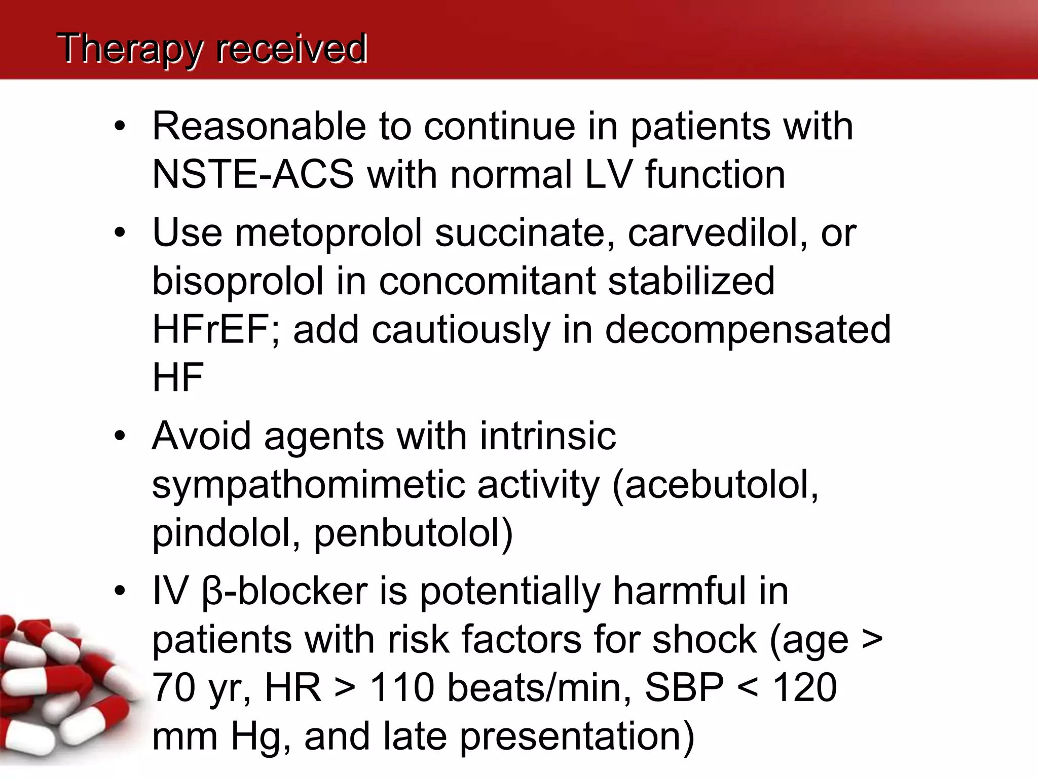 Acute coronary syndrome ppt | PPTX