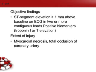 Acute coronary syndrome ppt | PPTX