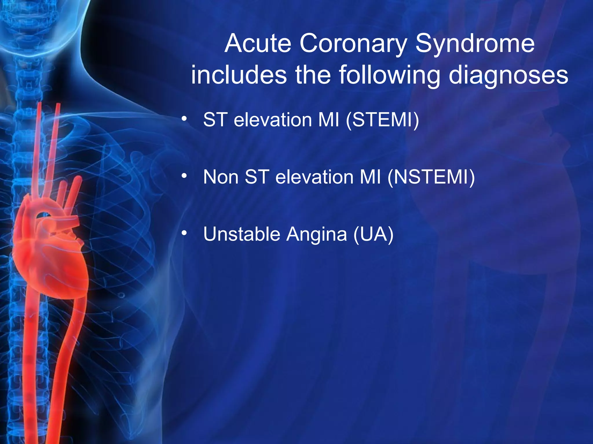 Acute coronary syndrome presentation with bivalirudin | PPT
