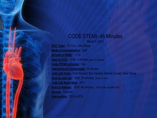 Acute coronary syndrome presentation with bivalirudin | PPT