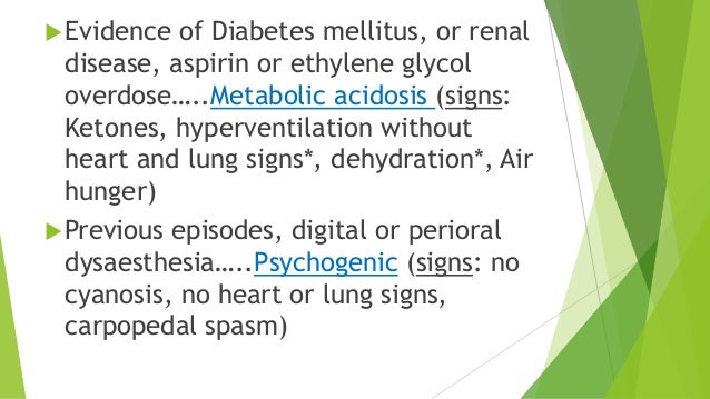 Acute dyspnea