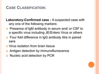 Acute encephalitis syndrome