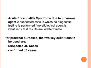 Acute encephalitis syndrome